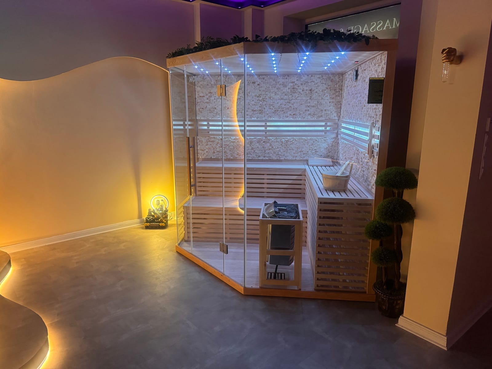 Finnische Sauna